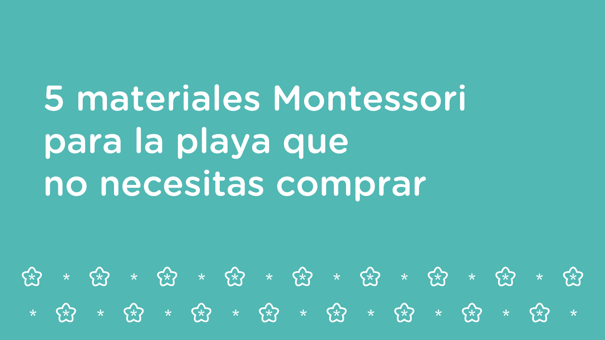 material montessori comprar